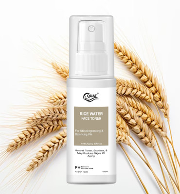 QUAT Nourishing Rice Water Complexion Toner for Glow-Boosting(100 ml)