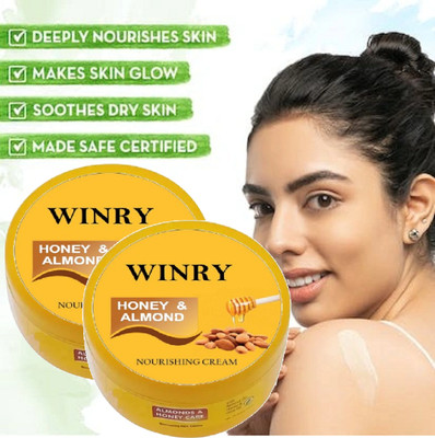 winry Oil Free Honey & Almond Cold Cream — Deep Nourishment for Soft(400 ml)