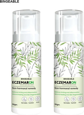 Bingeable Eczemaron Skin Healing Spray - 2 Pack | Dryness & Itching Treatment(100 g)