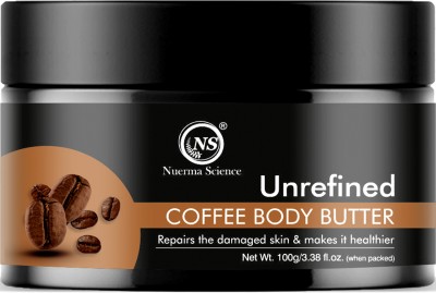 Nuerma Science Coffee Body Butter with Vitamin E Oil for Intense Moisturization(100 g)