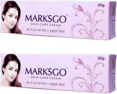 marksgo SKIN CREAM GIVE FAIRNESS & BRIGHTENTING SKIN PACK OF- 20g x 2(40 g)