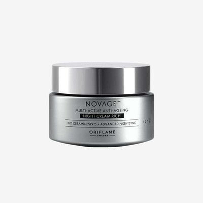 Oriflame NOVAGE+ Multi-Active Anti-Ageing Night Cream Rich(50 ml)