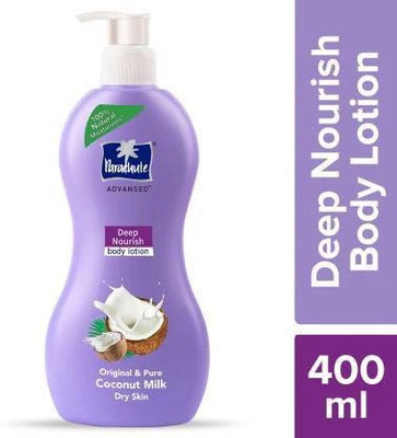 Parachute Advansed Deep Nourish (Coconut Milk) Body Lotion 400 ML(400 ml)