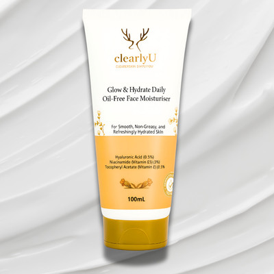 clearlyU Acne-Prone Skin Moisturiser for Pimple Control Unisex 100 ml(100 ml)
