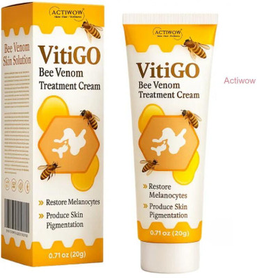 ACTIWOW VitiGo Bee Venom Whitening Cream with Carrot Extract ST01(50 g)