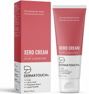 Dermatouch Xero Cream | Specially for Dry & Cracked Feet | Soothes & Moisturizes(50 g)