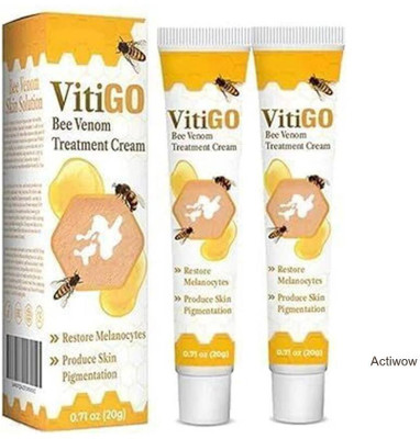 ACTIWOW Vitigo Bee Venom Cream with Clean Formula(100 ml)