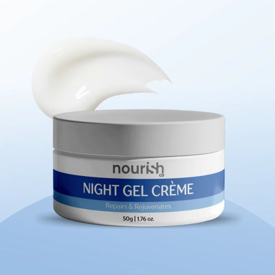 Nourish Co Night Gel Crème with CollaPlant®, Phytosqualan & Probiotics – 50 g(50 g)