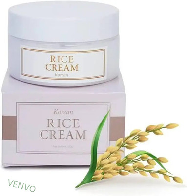 venvo Korean Rice Essence Glow Cream for Women(50 g)