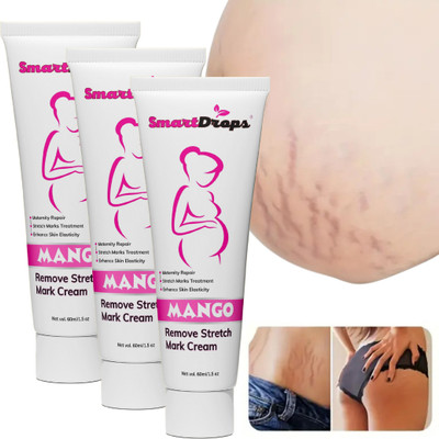 smartdrops Stretch Mark Prevention Cream for Hydrates Deeply Under Arm Body Fat Mark(180 ml)