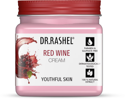 DR.RASHEL Red Wine Cream | Natural Glow with Deep Skin Rejuvenation |(380 ml)