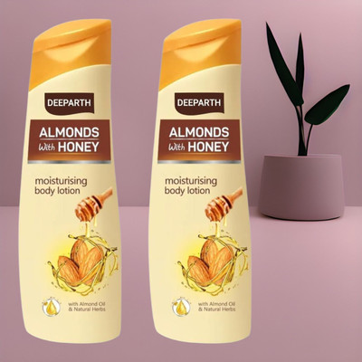 Deeparth Almond Honey Moisturising Lotion | 100ml | Herbal Skin Care(200 ml)