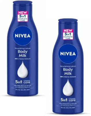 NIVEA Body Lotion For Very Dry Skin, Nourishing Body Milk For(400 ml)