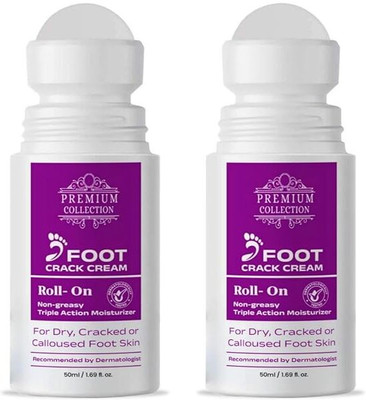 PREMIUM COLLECTION Non Greasy Triple Action Moisturizer, Foot Cream Roll(100 ml)