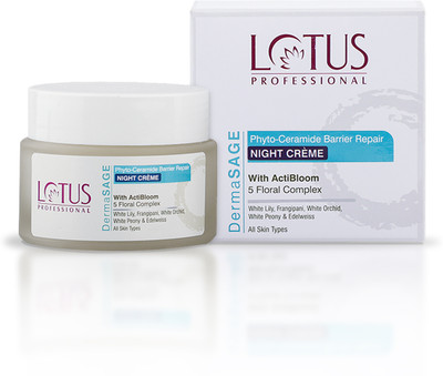 Lotus Professional DermaSAGE Phyto Ceramide Barrier Protect Night Cream(50 g)