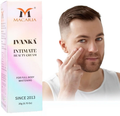 MACARIA Ivanka Intimate Beauty fairness Cream for Fairness Face for men(20 g)