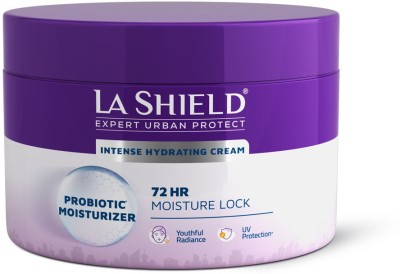 La Shield Probiotic Moisturizer Face Cream | 72 HR Hydration | Quick Absorption I(50 g)