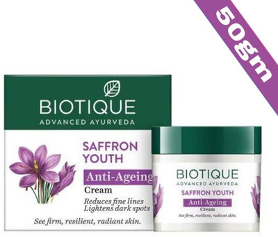 BIOTIQUE Saffron Youth Anti-Ageing Cream 50g(50 ml)