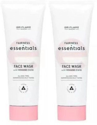 Oriflame Fairness Essential Face Wash pack of 2 (125ml each)(250 ml)