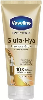 Vaseline Gluta Hya Flawless Glow Moisturizer Lotion(200 ml)