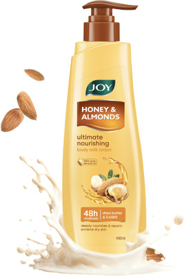 Joy Honey & Almonds Ultimate Nourishing Body Milk Lotion For Dry Skin(400 ml)