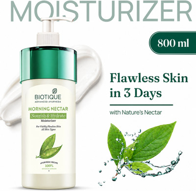 BIOTIQUE Bio Morning Nector Flawless Skin Lotion For All Skin Types(800 ml)