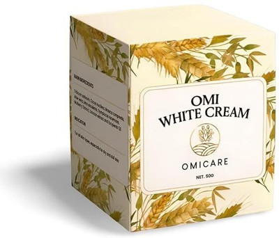 omicare WHITE CREAM 50GR - Advanced Whitening & Brightening Face Cream(50 g)