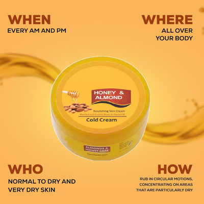 sheny soft Almonds With Honey Deep Moisturizing Winter Skin Cream(200 g)