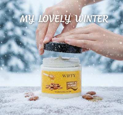 Wiffy Skin Fruits Moisturizing Skin Cream Non Sticky Moisturizer for Face,(100 g)