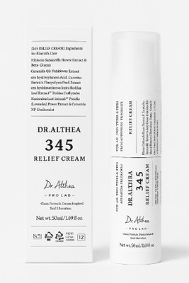 Dr.Althea New 345 Relief Cream – Calming Formula for Irritated & Sensitive Skin B13(50 ml)