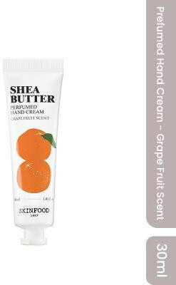 Skinfood SHEA BUTTER PERFUMED HAND CREAM (GRAPE FRUIT SCENT)(30 ml)