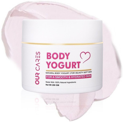 Ourcares Body Yogurt with Blueberry & Niacinamide | For Deeply Nourished(200 g)
