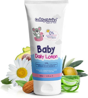 Comfy Cheeks Baby Moisturizing Daily Lotion Helps Protect & Nourish Dry skin(100 ml)