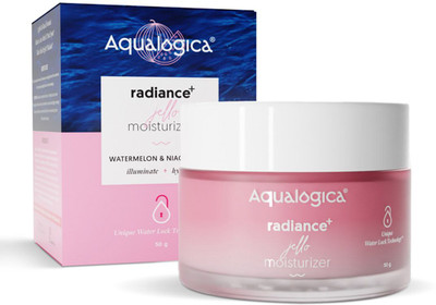 Aqualogica Radiance+ Jello Moisturizer with Watermelon & Niacinamide - For Bright Skin(50 g)
