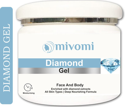 MIVOMI Herbal Diamond Massage Gel With Natural Extracts |Helps Nourishes & Moisturizing(250 g)