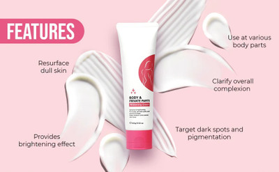 Jiwoo Body And Intimate Area Whitening Cream(100 g)