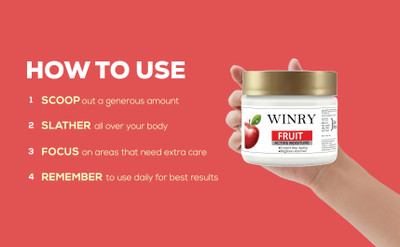 winry Apple Extract Cold Cream for Women – All Day Moisture(100 g)