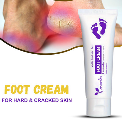 smartdrops Cracked Heel Repair & Smooth Foot Cream Suitable for All Skin Type(60 ml)