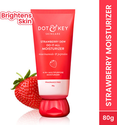 Dot & Key Strawberry Dew DO-IT-ALL,perfect make-up base,overnight mask for All Skin types(80 g)