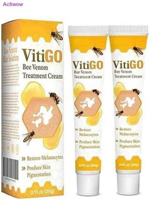 ACTIWOW Vitigo Bee Venom Cream for Body Rash Soothe(100 ml)