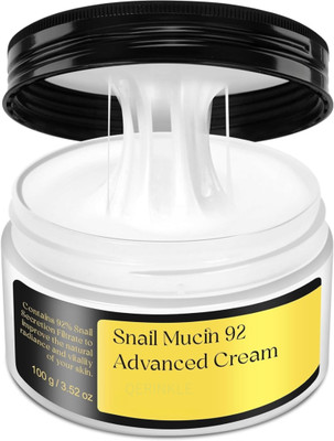 QERINKLE Advanced Snail 92 All In 1 Cream with Snail Secretion for Dull Skin & Fine Lines(100 g)