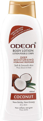 ODEON Deep Moisturizing Coconut Body Lotion, 400 ML(400 ml)