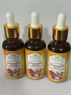 RISHIKAHERBALS KUMKUMADI TAILAM(90 ml)