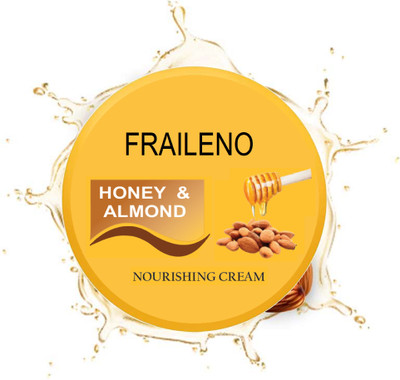 FRAILENO Honey Almond Cold Cream Moisturises and Smoothens For all skin type(200 ml)