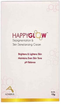 HappyGlow Depigmentation & Demelanising Cream, 15gm(15 g)