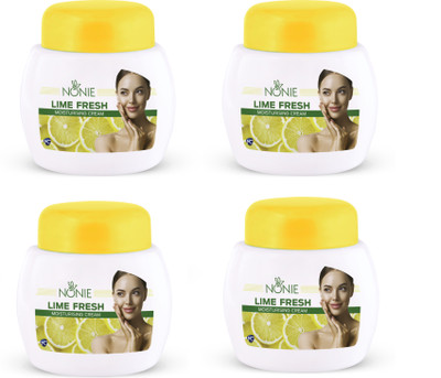 Nonie LIME FRESH MOISTURIZING CREAM COMBO 0F 4. 60GM EACH(240 g)