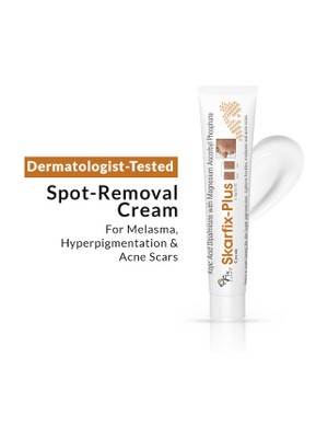 Fixderma Skarfix-Plus Cream with Kojic Acid for Hyperpigmentation, Melasma & Acne Scars(15 g)