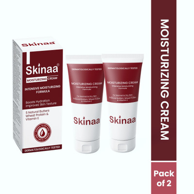 SKINAA Moisturizer Cream Intensive Moisturizing Formula For Dry Skin Wheat Protein(200 g)