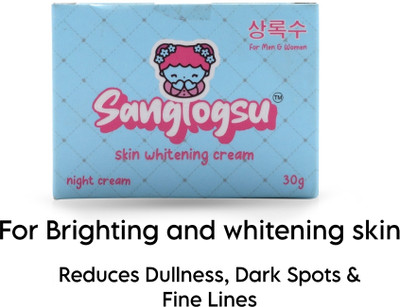 Sanglogsu Whitening night Cream for glowing skin for a Youthful Glow(30 g)