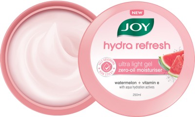 Joy Hydra Refresh Ultra Light Gel Zero Oil Moisturizer | Watermelon & Vitamin E(250 ml)